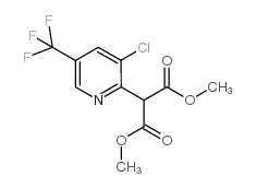 2-[3-Chloro-5-(trifluoromethyl)pyridinyl]-malonic acid dimethylester Structure