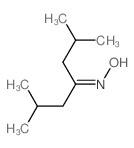 N-(2,6-dimethylheptan-4-ylidene)hydroxylamine结构式