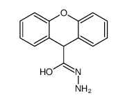 9H-氧杂蒽-9-碳酰肼结构式