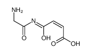 N-Glycinylmaleamic acid structure