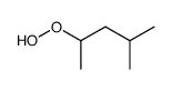 4-hydroperoxy 2-methylpentane结构式