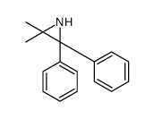 2,2-dimethyl-3,3-diphenylaziridine Structure