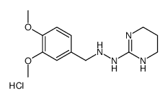 1-[(3,4-dimethoxyphenyl)methyl]-2-(1,4,5,6-tetrahydropyrimidin-2-yl)hydrazine,hydrochloride Structure