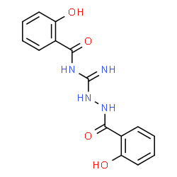 1-(N-Salicyloyl)amino-3-salicyloylguanidine结构式