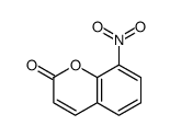 8-nitrochromen-2-one结构式