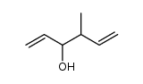 4-methyl-hexa-1,5-dien-3-ol结构式