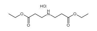 3,3'-imino-di-propionic acid diethyl ester, hydrochloride结构式
