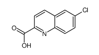 6-氯喹啉-2-羧酸结构式