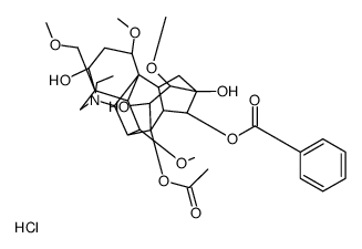Aconitine HCl Structure
