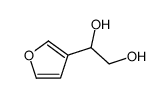 1-(furan-3-yl)ethane-1,2-diol结构式