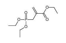 ethyl 2-(diethoxyphosphorylmethyl)prop-2-enoate Structure