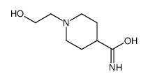 1-(2-羟基乙基)-哌啶-4-羧酸酰胺结构式