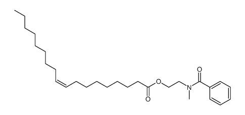 N-methyl-N-(2-oleoyloxyethyl)benzamide结构式