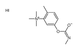 trimethyl-[2-methyl-5-(methylcarbamoyloxy)phenyl]azanium,iodide结构式