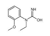 1-ethyl-1-(2-methoxyphenyl)urea结构式