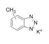 甲基苯并三氮唑钾盐结构式