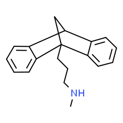 N-Methyl-9,10-methanoanthracene-9(10H)-propan-1-amine结构式