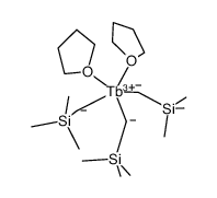 [Tb(trimethylsilylmethyl)3(thf)2] Structure