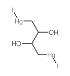 [2,3-dihydroxy-4-(iodomercurio)butyl]-iodomercury Structure