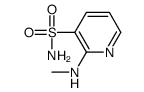 3-Pyridinesulfonamide,2-(methylamino)-(9CI) Structure