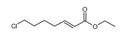 7-氯-反式-2-庚酸乙酯结构式
