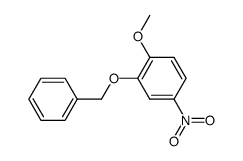 2-(苄氧基)-1-甲氧基-4-硝基苯结构式