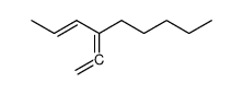 pentyl-3 hexatriene-1,2,4 Structure