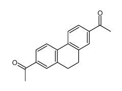 1,1'-(9,10-dihydrophenanthrene-2,7-diyl)diethanone Structure