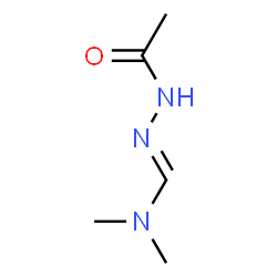 Acetic acid, [(dimethylamino)methylene]hydrazide (9CI)结构式