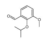 2-异丙氧基-3-甲氧基苯甲醛结构式