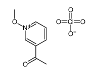 1-(1-methoxypyridin-1-ium-3-yl)ethanone,perchlorate结构式
