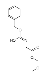 GLYCINE, N-CARBOXY-, N-BENZYL ESTER, METHOXYMETHYL ESTER结构式