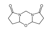perhydrodipyrrolo(2,1-b:1',2'-e)(1,3,5)oxadiazine-4,8-dione Structure