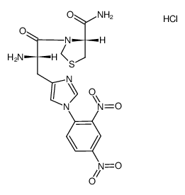 His(DNP)-Tzl-NH2*2HCl结构式
