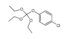 (p-Chlorphenyl)triethylorthocarbonat Structure