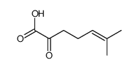 6-methyl-2-oxohept-5-enoic acid结构式