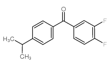 3,4-DIFLUORO-4'-ISO-PROPYLBENZOPHENONE picture