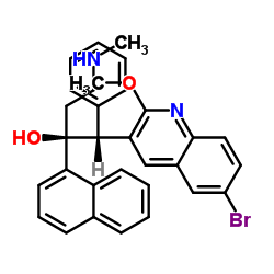 N-去甲基化贝达喹啉结构式
