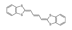 2,2'-[(2E)-But-2-en-1,4-diyliden]bis[1,3-benzodithiol]结构式