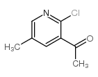 1-(2-Chloro-5-methylpyridin-3-yl)ethanone Structure