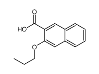 3-propoxynaphthalene-2-carboxylic acid Structure