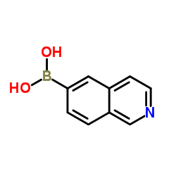 异喹啉-6-硼酸结构式