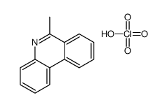 6-methylphenanthridine,perchloric acid Structure