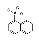 1-Naphthoxyphosphorus dichloride structure