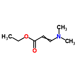 3-(二甲氨基)丙烯酸乙酯结构式