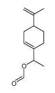 1-(4-prop-1-en-2-ylcyclohexen-1-yl)ethyl formate Structure