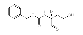 (S)-N-Cbz-氘代丙基甘氨醛结构式