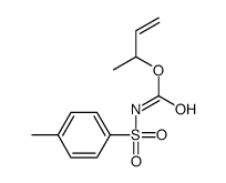 but-3-en-2-yl N-(4-methylphenyl)sulfonylcarbamate结构式