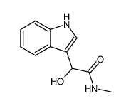 hydroxy-indol-3-yl-acetic acid methylamide结构式