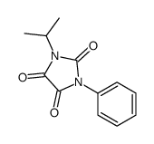 1-phenyl-3-propan-2-ylimidazolidine-2,4,5-trione Structure